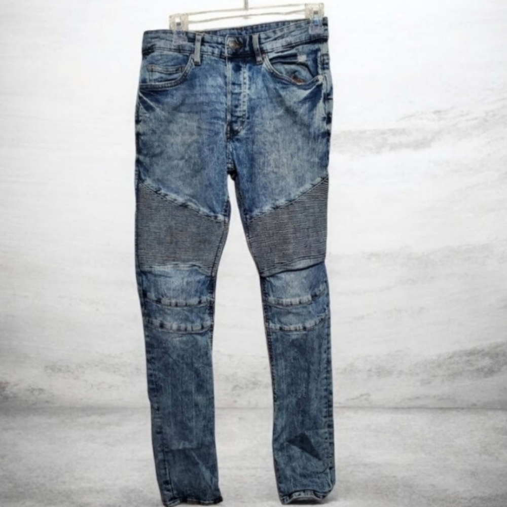 H&M Moto Skinny Jeans Men's size 29